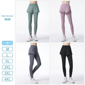Leggings de Yoga para Mujer, 2 Piezas, Cintura Alta, Leggings Deportivos para Correr, Ropa Deportiva de Secado Rápido - Product Image 5