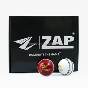 Bolas de cuero de cricket monstruo ZAP de cuero curtido a mano para torneo de cricket a los mejores precios - Product Image 5