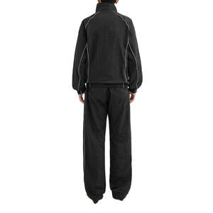 Street Wear Zip up <b>Wind</b> <b>Breaker</b> Tracksuit Heavy Weight Reflective Stripe Sublimation <b>Wind</b> <b>Breaker</b> Nylon Tracksuit for Men's - Product Image 3
