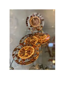 Juego de Posavasos de Resina Hechos a Mano con Diseño Resistente al Calor de 5 mm de Grosor para Decoración del Hogar e Ideas de Regalos - Product Image 1