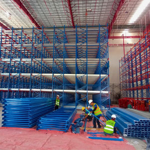 Diseño de Almacenamiento de Palés de Doble Profundidad con Estantes de Doble Cara para un Uso Eficiente del Espacio del Almacén - Product Image 1