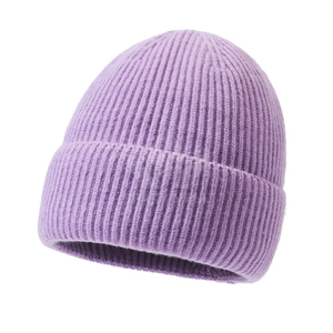 Gorro de Punto Unisex de Color Sólido, 100% Acrílico, Gorro de Invierno para Adultos, Uso Casual - Product Image 6