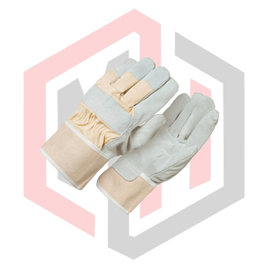 Guantes de Trabajo de Cuero Personalizados, Guantes de Trabajo Antideslizantes, Resistentes a Desgarros, Transpirables, Sin Silicona, Anticorte, Antiestáticos - Product Image 3