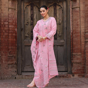 SAFAA ZAHA Unstitched Ladies Suit - Product Image 1
