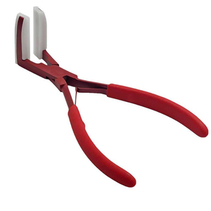 Pinza para Extensiones de Cabello, Herramienta de Sellado de Superficie Plana, Acero Inoxidable Suave, Herramienta Profesional para Instalación en Salón - Product Image 1
