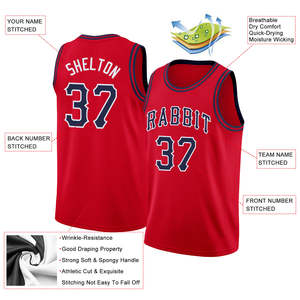 Maillot de basket personnalisé imprimé sur mesure, débardeur de sport sans manches OEM, ensemble uniforme d'équipe avec nom et numéro pour homme - Product Image 4