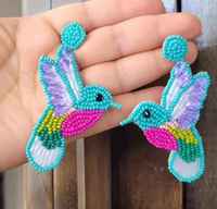 Boucles d'oreilles brodées de perles plaquées or de luxe sur mesure de haute qualité, classiques pour mariages, fêtes, usage quotidien, plaquées rhodium, cadeau