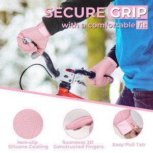 Guantes de Invierno Unisex de Alta Demanda para Correr, de Poliéster, Resistentes al Viento y al Agua, Compatibles con Pantalla Táctil, Dedos Completos, Duraderos y Cómodos - Product Image 2