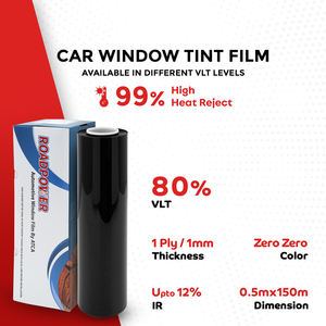 ROADPOWER Rollo de Película para Ventanas de Automóviles Serie SPT Negro Oscuro (0.5Mx150M), Protección Solar, Protección UV y Resistente a Arañazos - Product Image 3