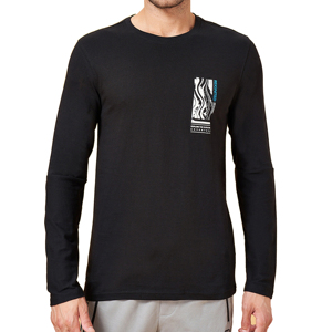 Camisetas de Manga Larga para Hombre, Personalizadas con Logotipo del Fabricante, al por Mayor, Económicas, de Secado Rápido, 100% Algodón, de Alta Calidad, Casuales - Product Image 1