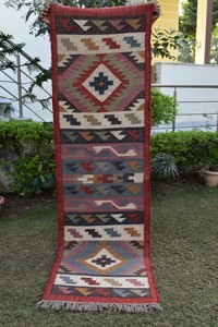 Tapis Kilim en jute de qualité supérieure, fait main, réversible, pliable, pour salon, prix direct usine - Product Image 5