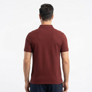 Polo en coton OEM ODM en gros pour hommes, personnalisable avec logo, pour le sport et le quotidien - Product Image 3