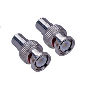 Connecteur BNC 14 femelle à sertir durable, adaptateur de communication RF pour câble coaxial RG 8/213 chromé, export - Product Image 5