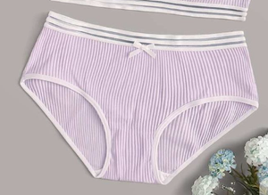 Ropa Interior Femenina OEM para Uso Diario, Tipo Bikini, en Grandes Cantidades, Fábrica de Bangladesh, Transpirable, Antiarrugas, Antibolitas, Antibacteriana, de Secado Rápido - Product Image 5
