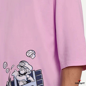 T-shirts personnalisés streetwear pour hommes 100% coton, coupe ample, sérigraphiés, respirants, vente chaude - Product Image 6