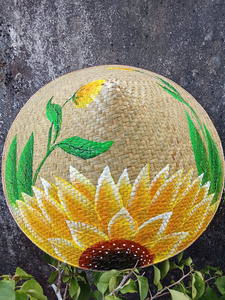 Chapeau conique en ruban de soie chiffon tissé à la main, accessoire traditionnel pour mariage et danse, exportateur et fabricant en gros du Vietnam - Product Image 6
