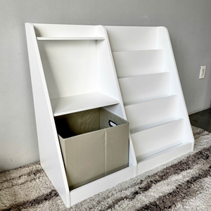 Étagère de rangement pour livres d'enfants, organisateur de livres, bibliothèque pour enfants, pour salle de jeux, chambre d'enfant, chambre à coucher - Product Image 1