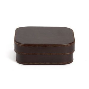 Boîte de rangement en cuir en gros avec séparateur amovible pour cosmétiques, bijoux, montres et petits accessoires - Product Image 6