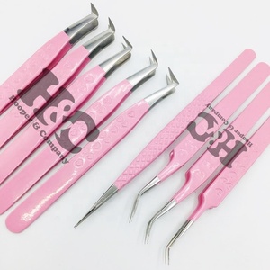 Nouvelles pinces à cils en forme de cœur, logo de marque privée, design personnalisé durable, pinces à cils en vison de bonne qualité - Product Image 6