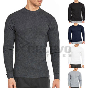 Camiseta Térmica Unisex de Poliéster/Algodón con Capucha, Manga Larga, Cierre de Cremallera, Corte Holgado, Tejido Waffle para Otoño - Product Image 6