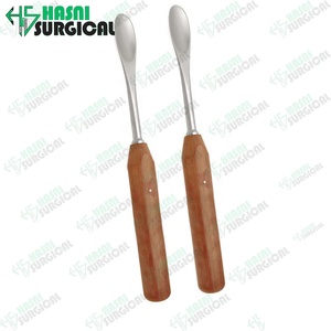 Os raspatoire de haute qualité courbé avec manche Tufnol 19cm 6mm par Hasni Surgical Fabriqué au Pakistan - Product Image 6