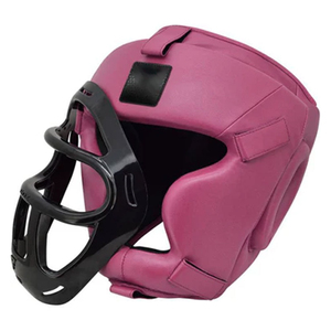 Protège-tête de boxe thaïlandaise et de Taekwondo en cuir de haute qualité – Accessoire de combat professionnel le plus vendu - Product Image 6