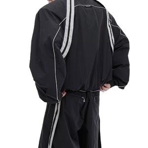 Wholesale Custom Logo Men's Winter Sportswear Set 2-Piece Hooded Windbreaker Tracksuit Printed <b>Jogging</b> <b>Suits</b> with Private Label - Product Image 5