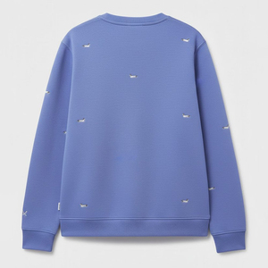 Sudaderas Casuales Azules para Mujer con Logotipo Personalizado, de Alta Demanda, Ecológicas, de Secado Rápido, Transpirables, de Felpa, Talla Grande - Product Image 3
