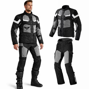 Ensemble veste et pantalon de moto pour homme, imperméable, pour la conduite en touring, équipement de protection pour l'aventure en moto - Product Image 1