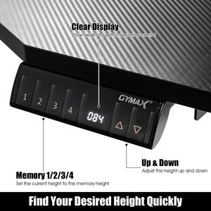 Electric Standing Gaming <b>Table</b> with Height <b>Adjustable</b> Splice Board - Product Image 5