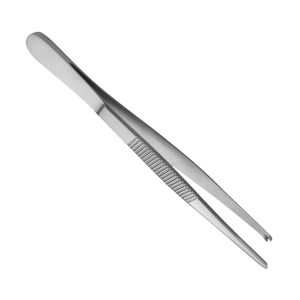 Pinces à tissus chirurgicales Premium 14,5 cm, 2x3 dents, en acier inoxydable allemand, par ORTHO GENIX - Product Image 5