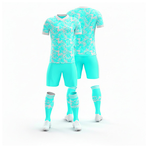 Uniforme de Fútbol Personalizado para Equipo |   Tallas para Hombres, Mujeres y Jóvenes |   Ropa Deportiva Ligera de Secado Rápido al por Mayor - Product Image 5