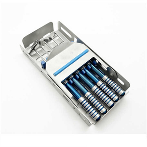 ชุดแปรงทำความสะอาดแบบนุ่ม BBI-340 ของ Bone Bridge Instruments ชุด 5 ชิ้น ทำจากสแตนเลสสตีล สำหรับอุปกรณ์ฝังในช่องปาก ด้ามจับออกแบบตามหลักสรีรศาสตร์ ได้รับมาตรฐาน CE - Product Image 5