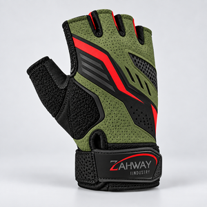 Gants de cyclisme de haute qualité, tissu durable, ajustement confortable, design respirant, poignée antidérapante, paume absorbant les chocs pour le cyclisme - Product Image 3