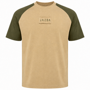 เสื้อยืดแร็กแลนผู้ชายสั่งทำพิเศษ ผ้าฝ้าย 100% 220GSM คอริบ 1x1 แบบซิงเกิลเจอร์ซีย์ คอกลม OEM สตรีทแวร์ - Product Image 1