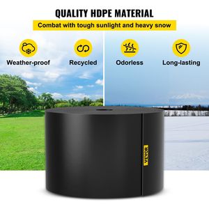 Bordo per aiuole da 10 pollici di profondità, lunghezza totale 40 piedi, in HDPE riciclato, a spirale, per terrazze, recinzioni flessibili, tralicci e cancelli - Product Image 4