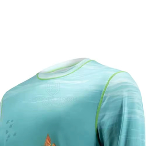 Camisa de Pesca para Hombre de Manga Corta, UPF 50, Transpirable, de Secado Rápido, 100% Algodón, con Logotipo Frontal, Talla Grande - Product Image 5