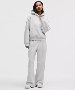 Sudadera con Capucha Oversize Unisex de Color Liso, Forro Polar de Algodón, Ajuste Casual, Diseño con Bolsillos, Largo Regular, Ecológica - Product Image 2