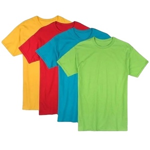 T-shirt à col roulé pour homme en nylon/coton de qualité supérieure, imprimé en sérigraphie, écologique, logo personnalisé, coupe classique, très vendu - Product Image 2