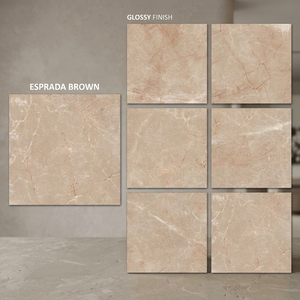 Esprada Gris 800x800mm Porcelana 80x80cm Cerámica Azulejos Mármol brillante Camerún - Product Image 2