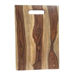 Planche à découper en bois de forme ronde, finition antique, réutilisable, passe au lave-vaisselle, épaisseur 1,3 cm, ustensile de cuisine pour la découpe - Product Image 4