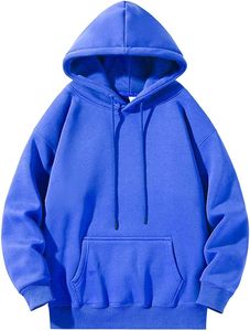 Sweat à capuche d'hiver pour homme en coton de haute qualité avec col en cuir et patch en polaire, vente en gros - Product Image 3
