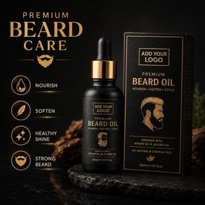 Huile de croissance de barbe à base de plantes en gros, sérum revitalisant pour barbe biologique, marque privée, huile adoucissante naturelle pour le soin de la barbe en vrac - Product Image 6