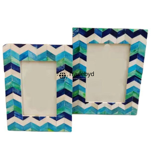 Premium Resin Inlay Creative Photo <b>Frame</b> Handmade Designer Glossy Finish by Tradebyd - Product Image 3