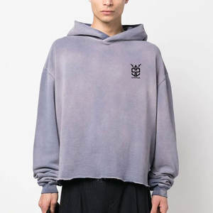 Nueva Llegada, Venta Especial, Sudaderas Básicas para Hombre con Lavado Ácido, Precio Razonable al por Mayor, Sudaderas con Lavado Ácido de Diseño Personalizado para Hombre - Product Image 2