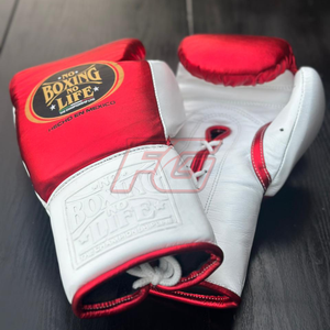 Gants de boxe MMA en cuir personnalisés, anti-humidité, pour le soutien du poignet, pour l'entraînement et le sparring |   Doigts entièrement recouverts |   Fermeture à boucle et crochets - Product Image 4