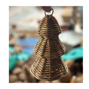Handmade Eco Friendly Rattan Star-Shaped <b>Christmas</b> <b>Tree</b> Ornament Natural Wicker Folk Art Hanging Decor 99 <b>GOLD</b> DATA Catarina - Product Image 2