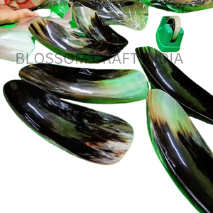 Bol décoratif en agate de corne de bœuf véritable, tailles personnalisées, artisanat nautique, écologique, décoration d'intérieur, poli, animal - Product Image 2