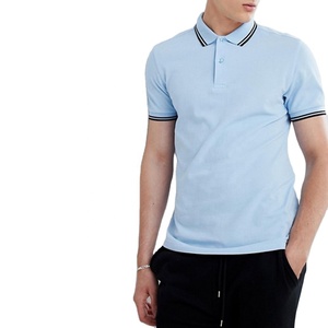 Polo 100% de algodón para hombre, camiseta personalizada, transpirable, a la moda, venta al por mayor - Product Image 1