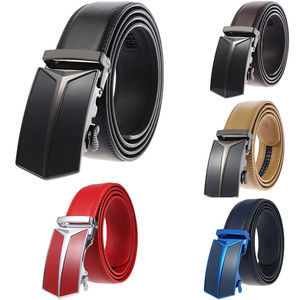 Cinturones de Cuero Genuino Personalizados OEM para Hombre, Cinturones de Vestir Elegantes de Alta Calidad con Diseño Nuevo, Precios al por Mayor con su Logotipo - Product Image 5
